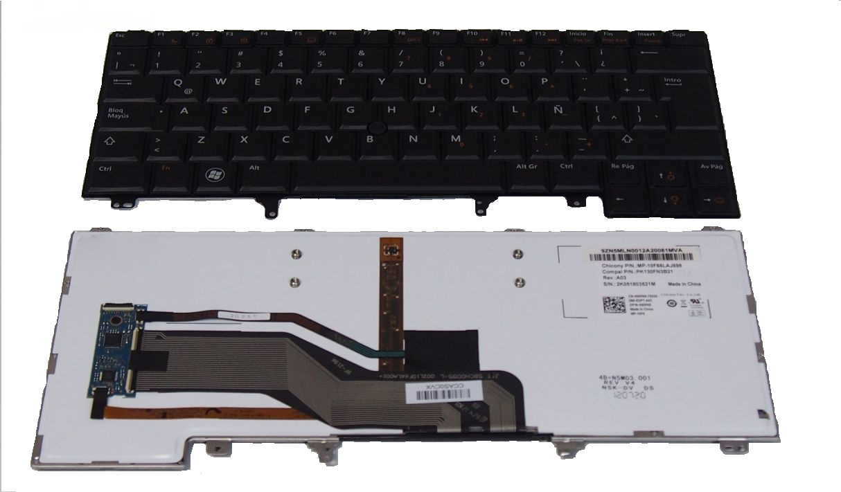 bàn phím laptop dell Latitude E5420 E5430 E6220 E6230, thay bàn phím laptop giá rẻ tại thanh hóa